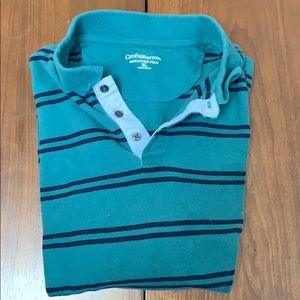 Croft & Barrow Long Sleeve Polo Quarter Button Up